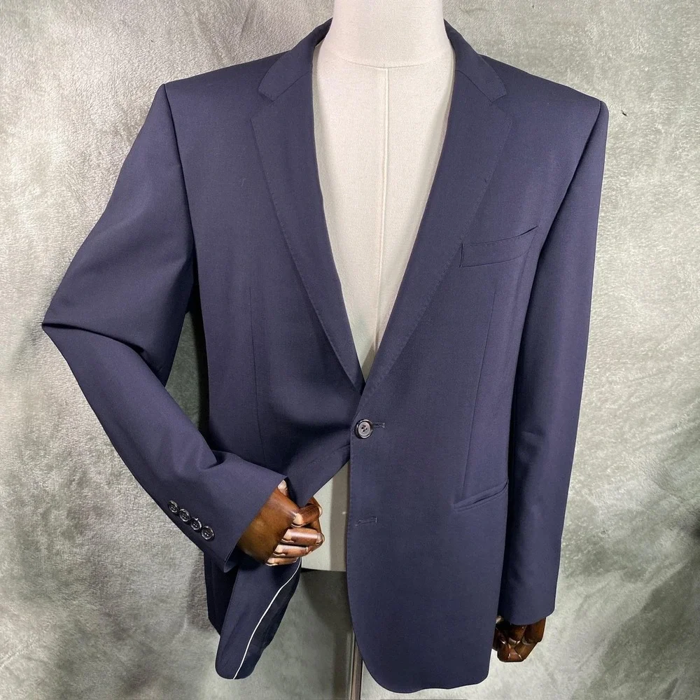 Hugo Boss Suit Jacket Mens 42R Navy The Jam75‎ Sharp3 Stretch Nordstrom